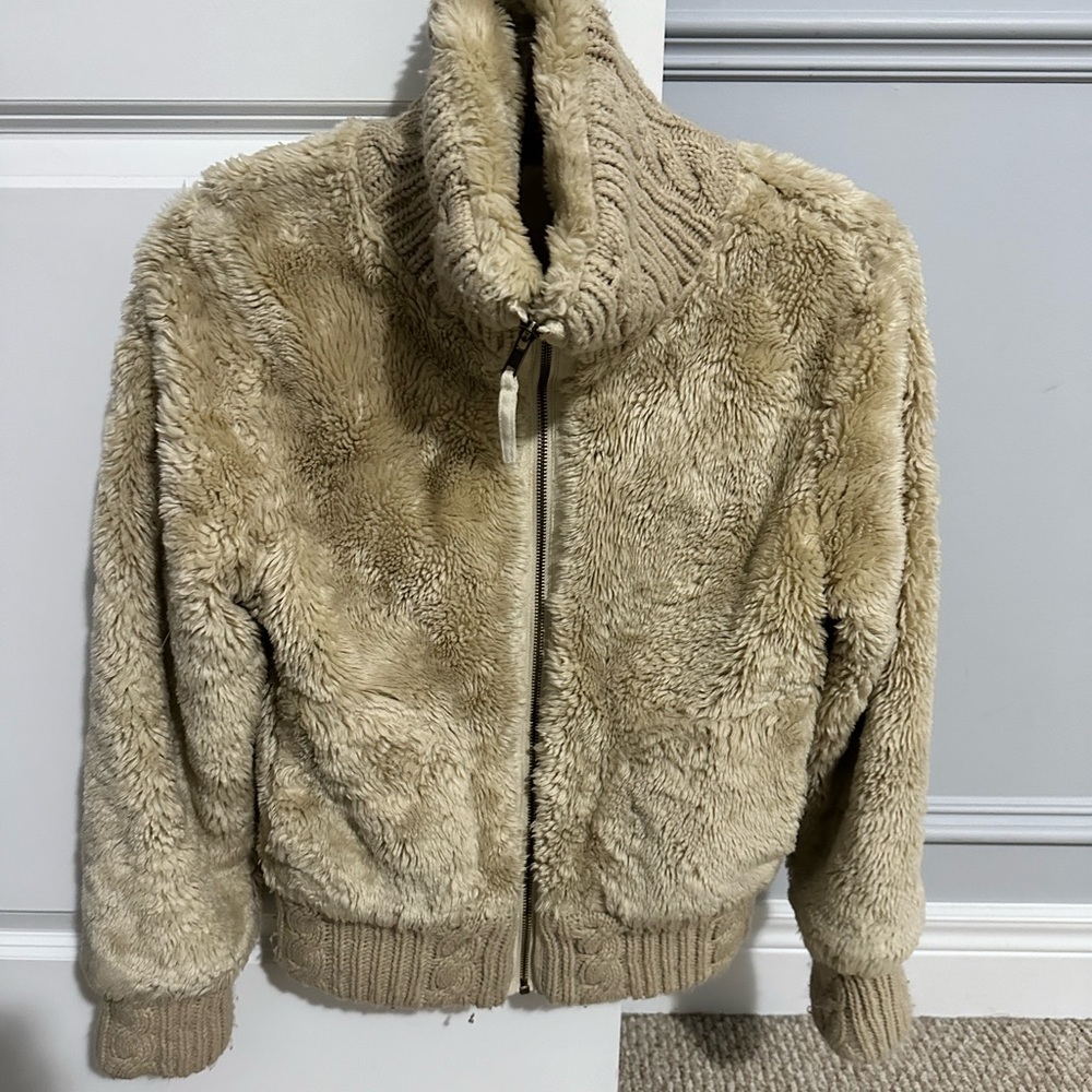 Plush jacket